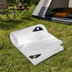 Durable Clear Tarpaulin 200GSM for Outdoor Use 6.1m x