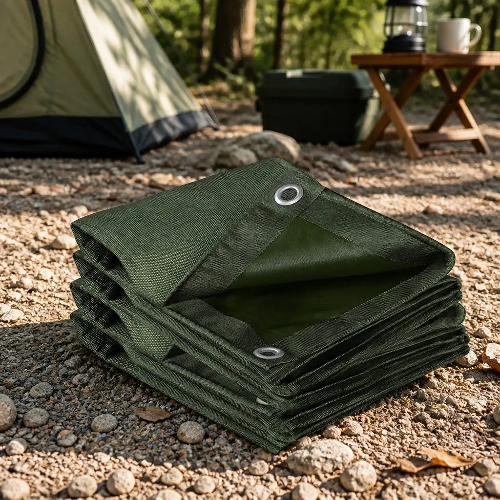 Heavy Duty Green Tarpaulin 2x3 Meter Waterproof