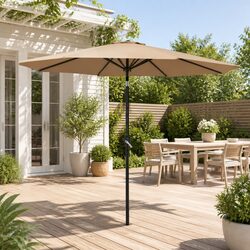 High-Quality 2.7m Outdoor Umbrella with Octagonal Canopy