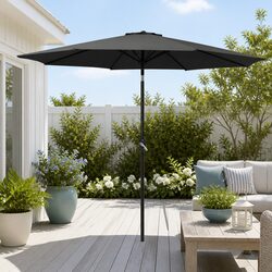 2.7m Centre Post Octagonal Umbrella with Strong Frame