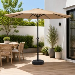 3m Octagonal Centre Post Umbrella with UV50+ Protection