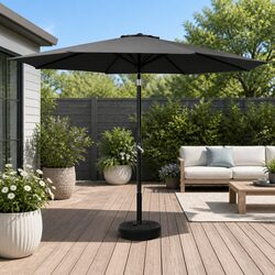 High-Quality 3m Octagonal Centre Post Outdoor Umbrella