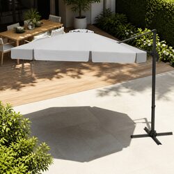Robust 3m Outdoor Cantilever Umbrella with 360-Degree Rotation