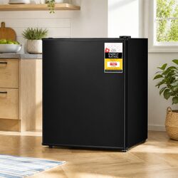 Compact 31L Upright Freezer in Black for Versatile Storage