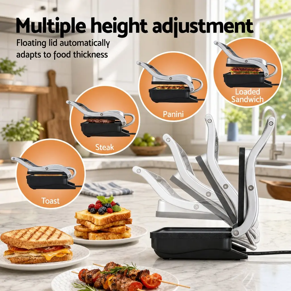 Cordless Vacuum Mop and Panini Maker Combo Set