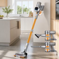 Premium Cordless Stick Vacuum Cleaner with 300W Motor