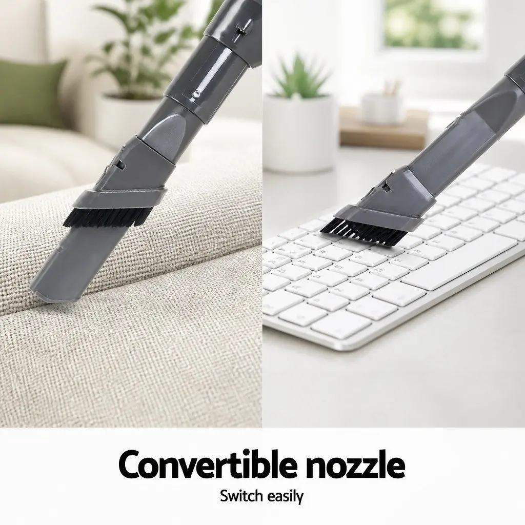 Cordless Stick Vacuum Cleaner Bagless Handheld Portable Cleaning Machine Red