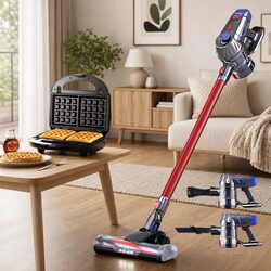 High-Performance Cordless Vacuum and 3-in-1 Sandwich Maker