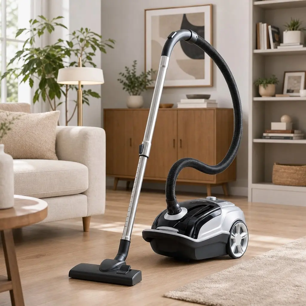 Bagged Canister Vacuum Cleaner with High Suction
