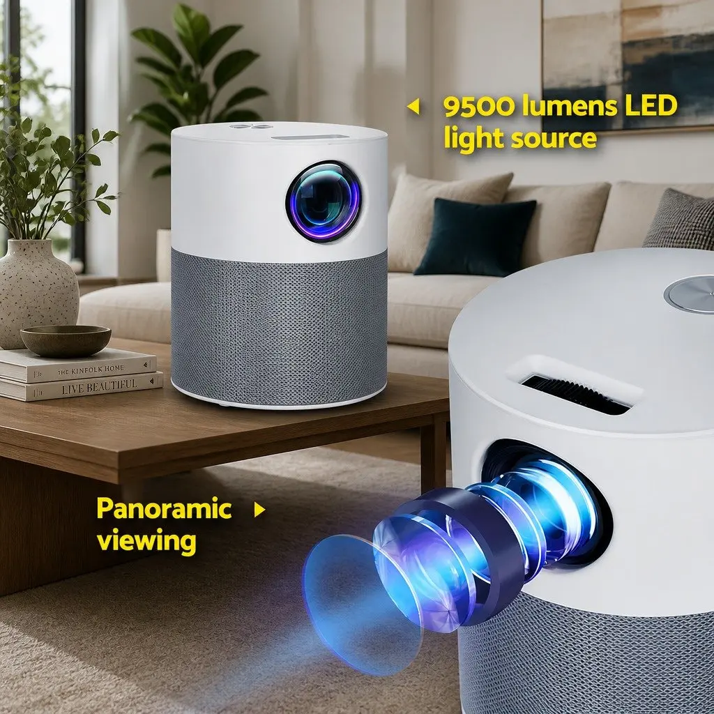 1080P Mini Video Projector with WiFi