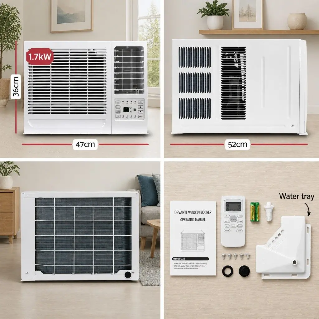 Window Air Conditioner with Remote Control