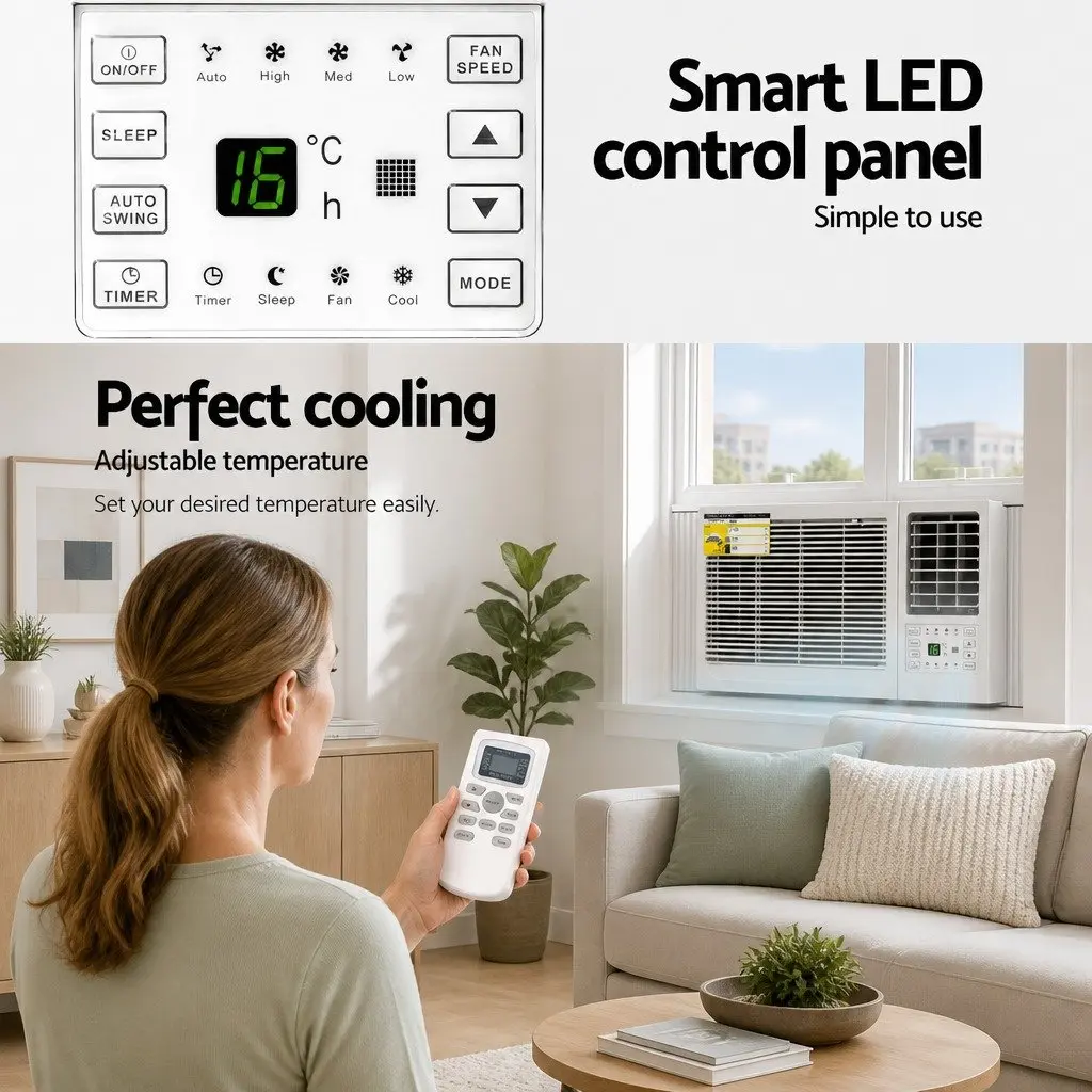 Window Air Conditioner with Remote Control