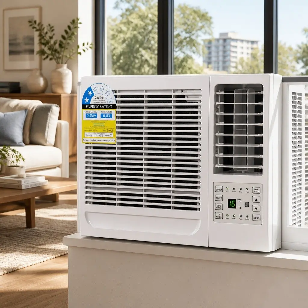 Window Air Conditioner 2.7kW with LED Control