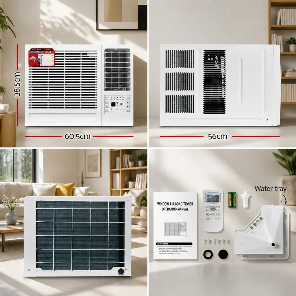 Window Air Conditioner 2.7kW with LED Control