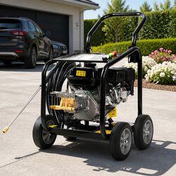 3000psi Petrol High Pressure Washer with 20M Hose