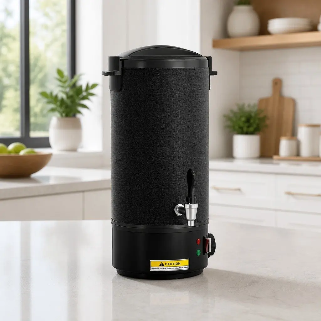 Electric Wax Melter Stainless Steel 10L Black