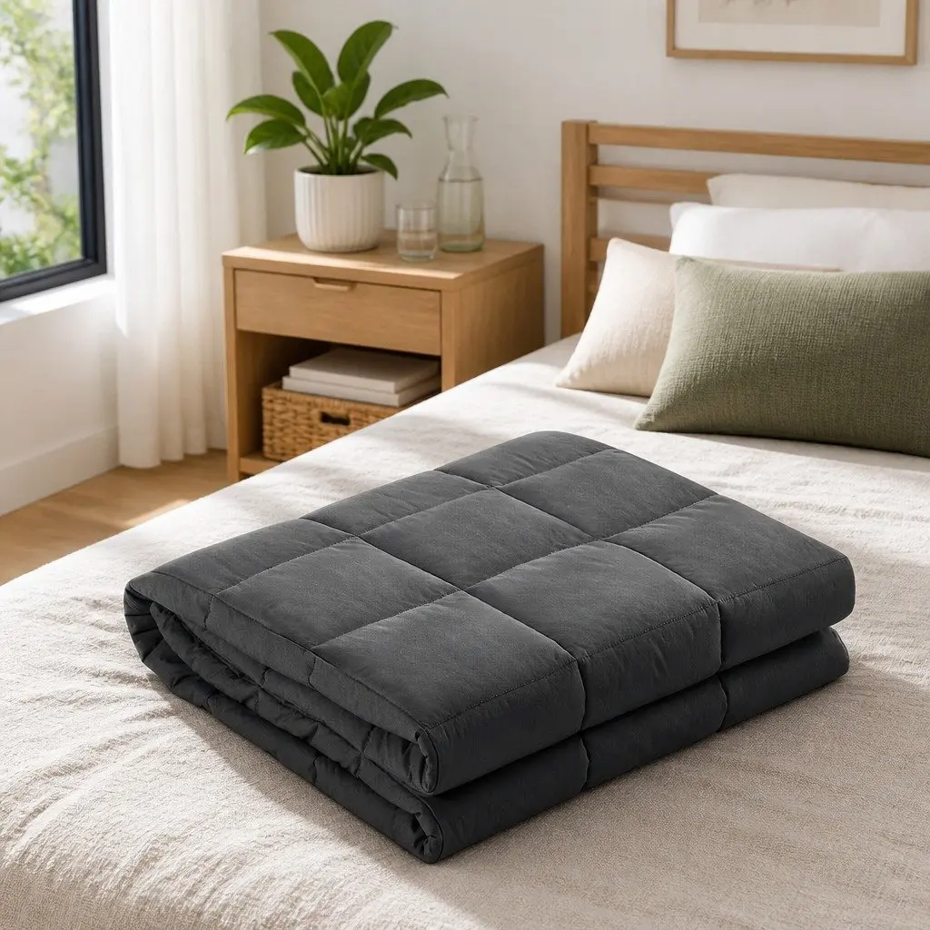 11KG Weighted Blanket for Deep Sleep Therapy Grey