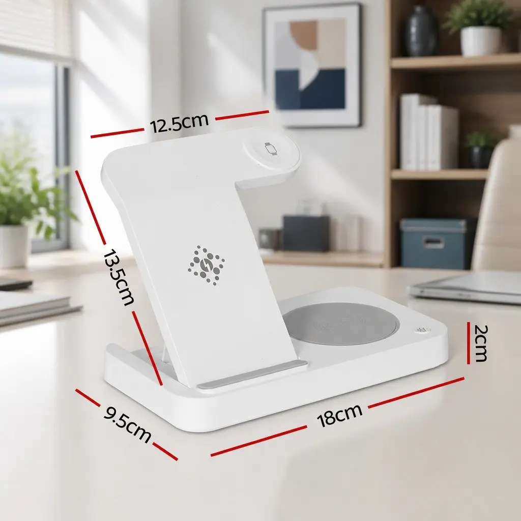 4-in-1 Wireless Charging Dock for Multiple Devices