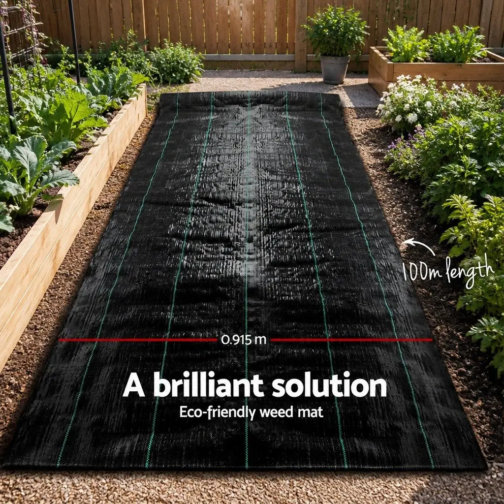 UV Resistant Weed Control Mat 0.915m x 100m