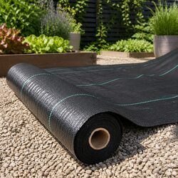 Heavy Duty Black Weed Control Mat 1.83m x 100m