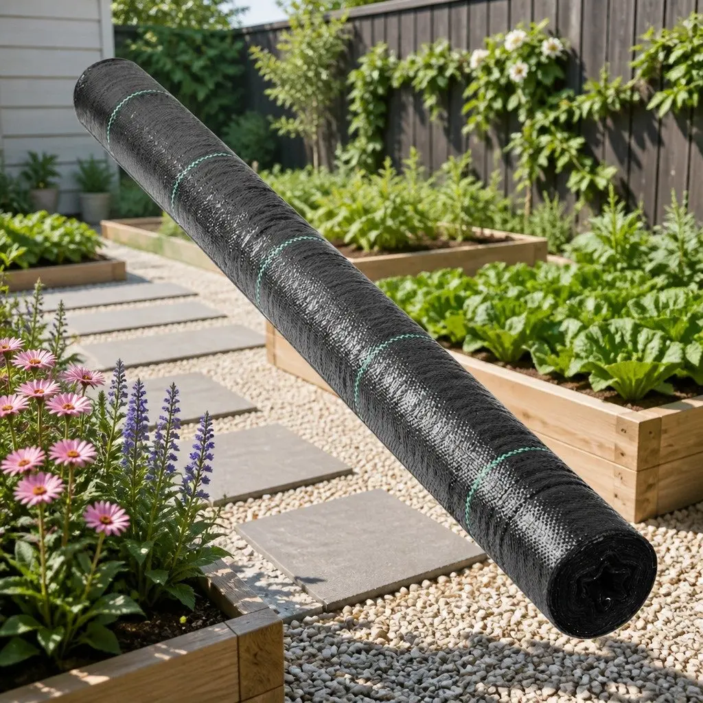 Heavy Duty Black Weed Control Mat 1.83m x 100m