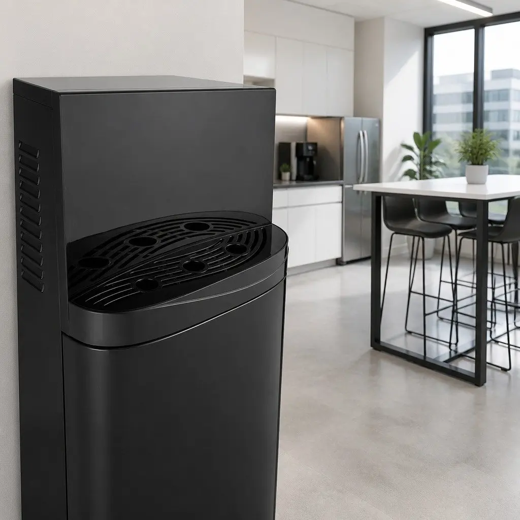 Bottom Load Water Dispenser Black Electronic Hot Cold Warm Water Cooler