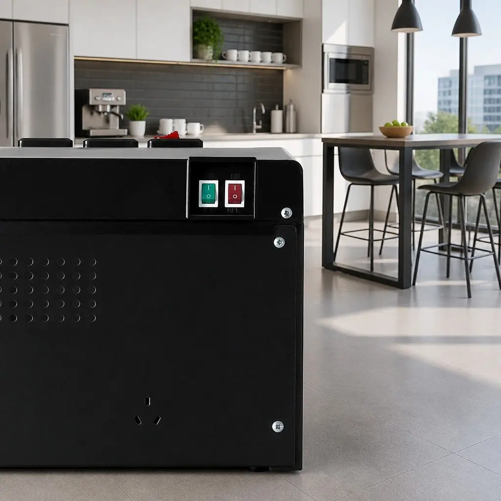 Bottom Load Water Dispenser Black Electronic Hot Cold Warm Water Cooler