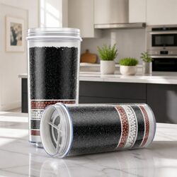 Water Filter Dispenser 7-Stage Filtration System 2 Pack Replacement Cartridge