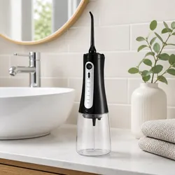 Cordless Water Flosser with 5 Modes and 350ml Tank