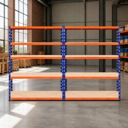 Industrial Heavy-Duty Garage Storage Rack Shelving Unit
