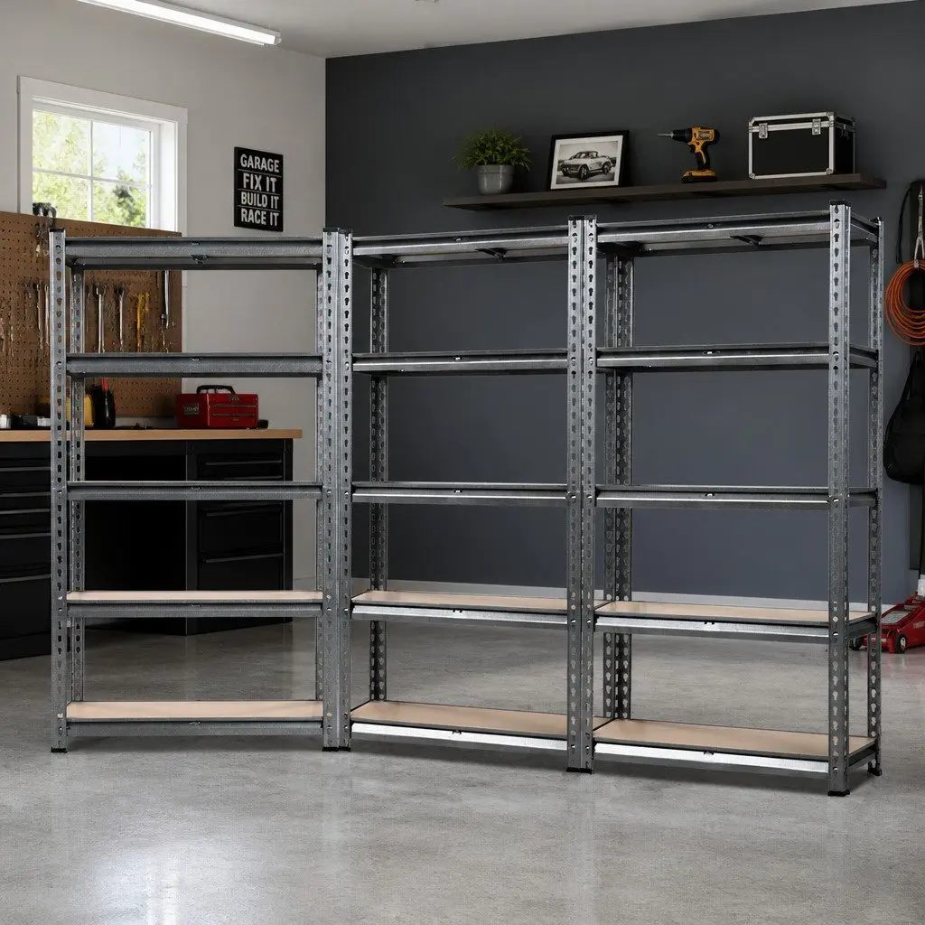 Storage Shelf Rack 3x1.5M Garage Warehouse Pallet Racking Wall Mounted Shelving