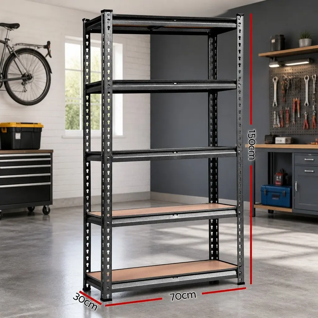 Storage Shelf Rack 3x1.5M Garage Warehouse Pallet Racking Wall Mounted Shelving