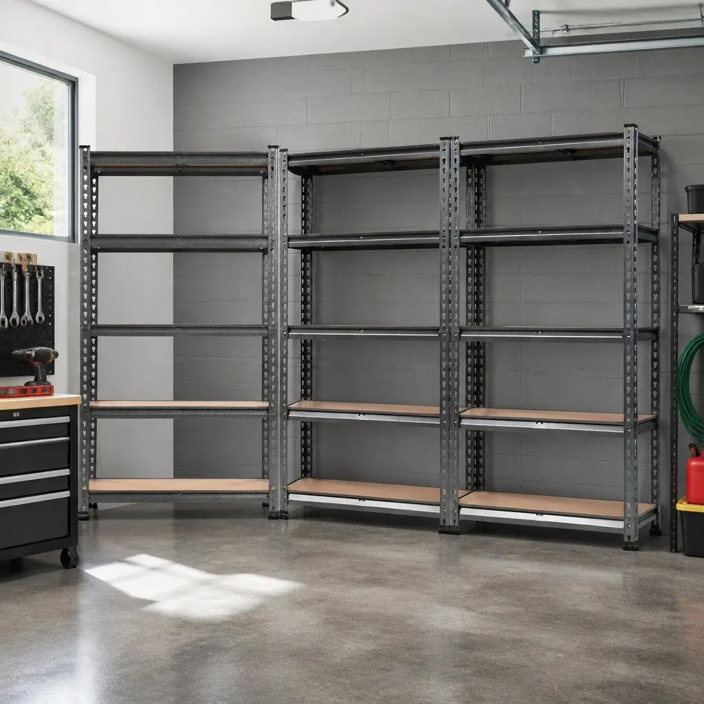 Storage Shelf Rack 3x1.5M Garage Warehouse Pallet Racking Wall Mounted Shelving