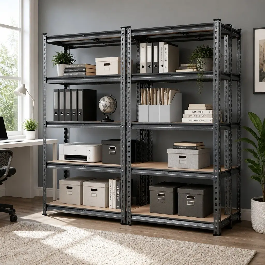 Storage Shelf Rack Steel 70x30x150cm Matte Charcoal