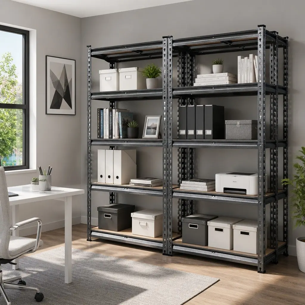 Storage Shelf Rack Steel 70x30x150cm Matte Charcoal