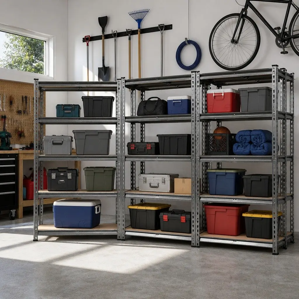 5-Tier Storage Rack for Garage and Warehouse