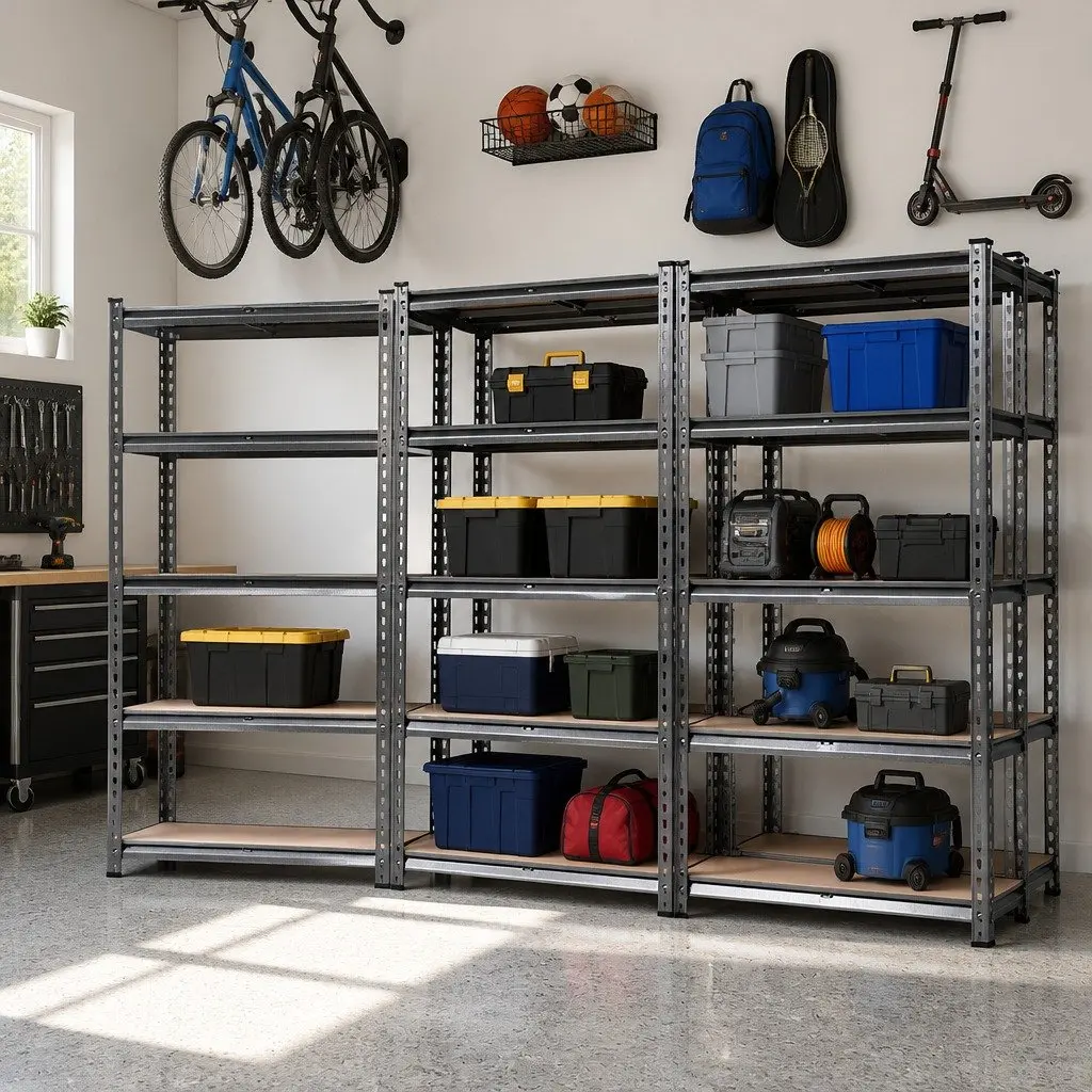 5-Tier Storage Rack for Garage and Warehouse
