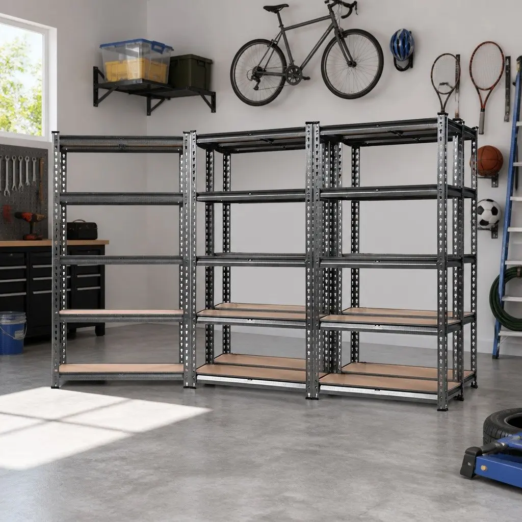 5-Tier Storage Rack for Garage and Warehouse