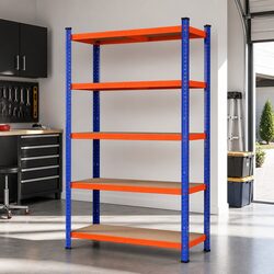 Heavy Duty 5-Tier Garage Storage Rack for Organising