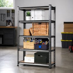 Heavy-Duty 5-Tier Storage Rack for Garage & Warehouse