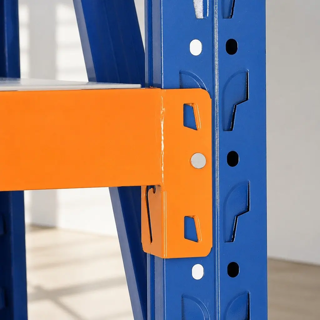 Shelving Unit Steel 2M x 2M Blue