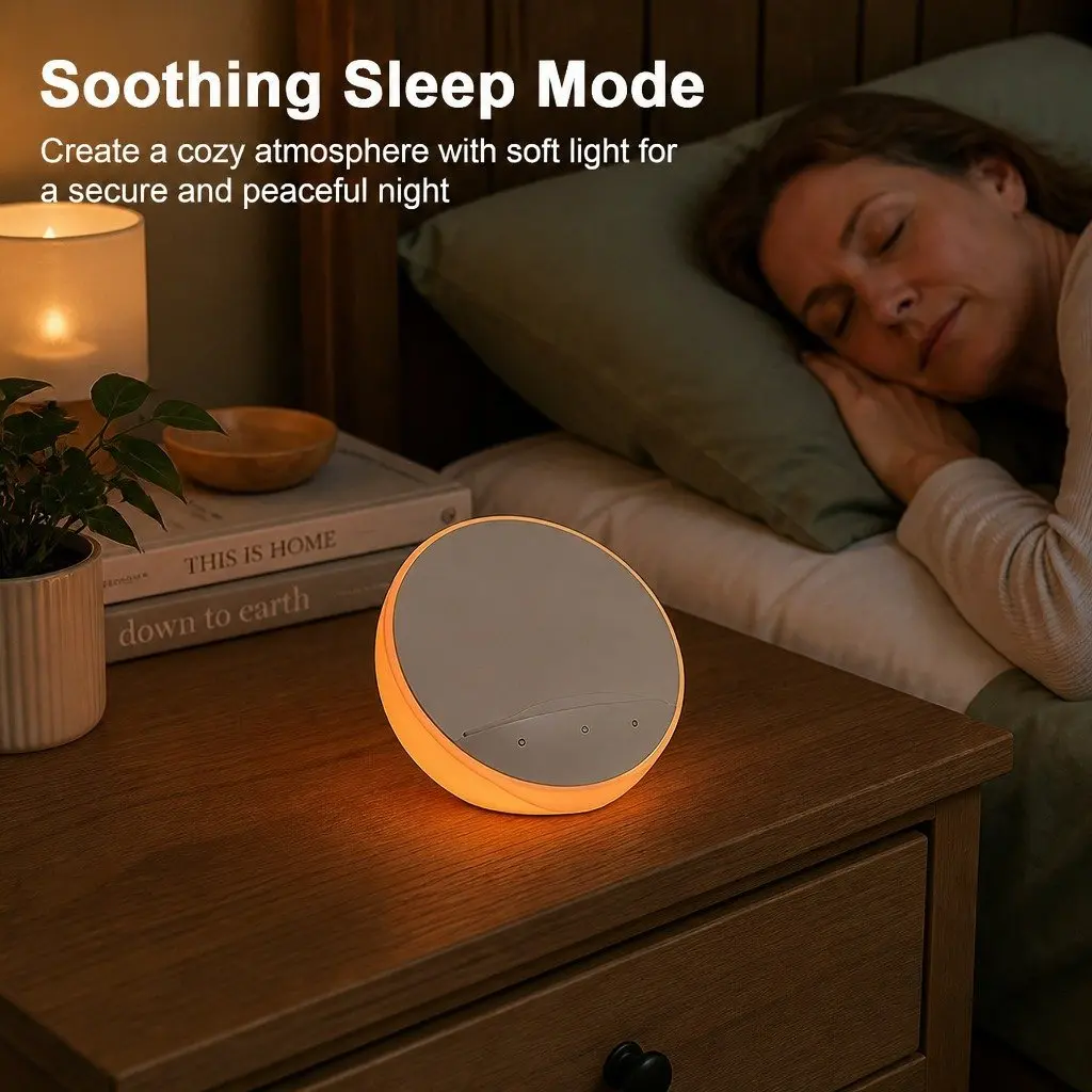 Table Lamp LED White 15x15x8.5cm Wireless Charger Phone Holder Touch Control Dimmable