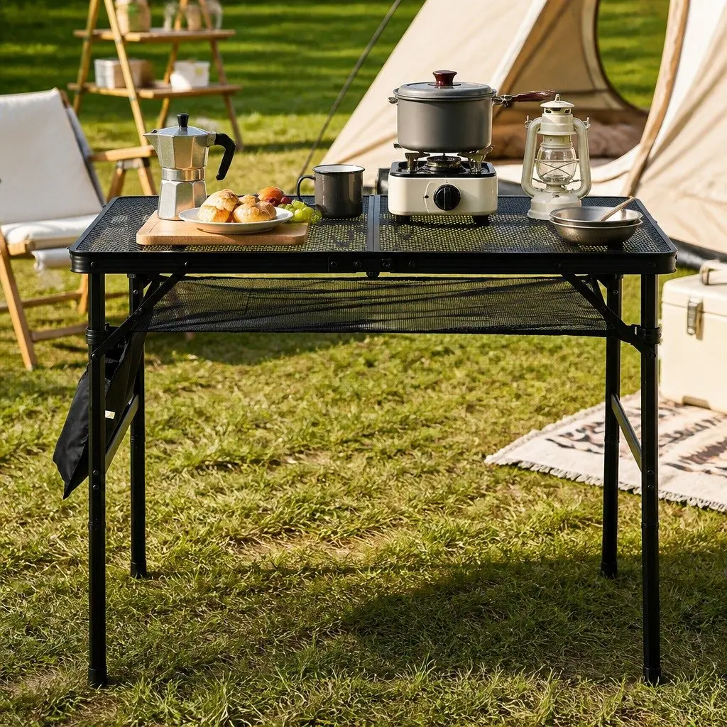 Foldable BBQ Camping Table for Outdoor Cooking