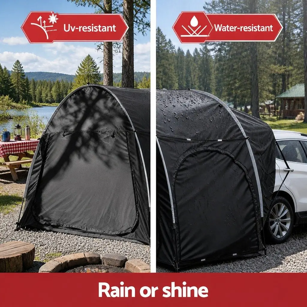 Car SUV Rear Hatchback Camping Tent Canopy