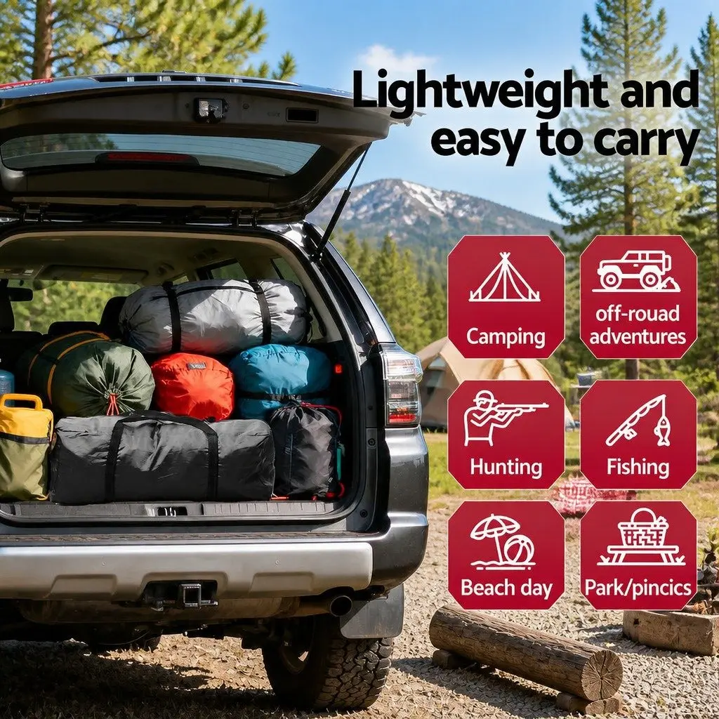 Car SUV Rear Hatchback Camping Tent Canopy