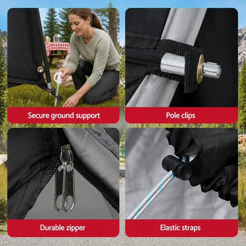 Car SUV Rear Hatchback Camping Tent Canopy