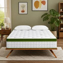 Queen Hybrid Mattress 30cm with Gel Memory Foam & Pocket Springs