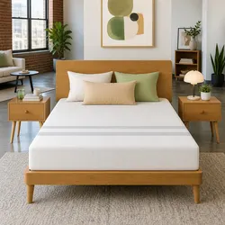 20cm Double Memory Foam Mattress with Reversible Design