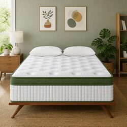 34cm Medium Firm King Single Latex Hybrid Mattress