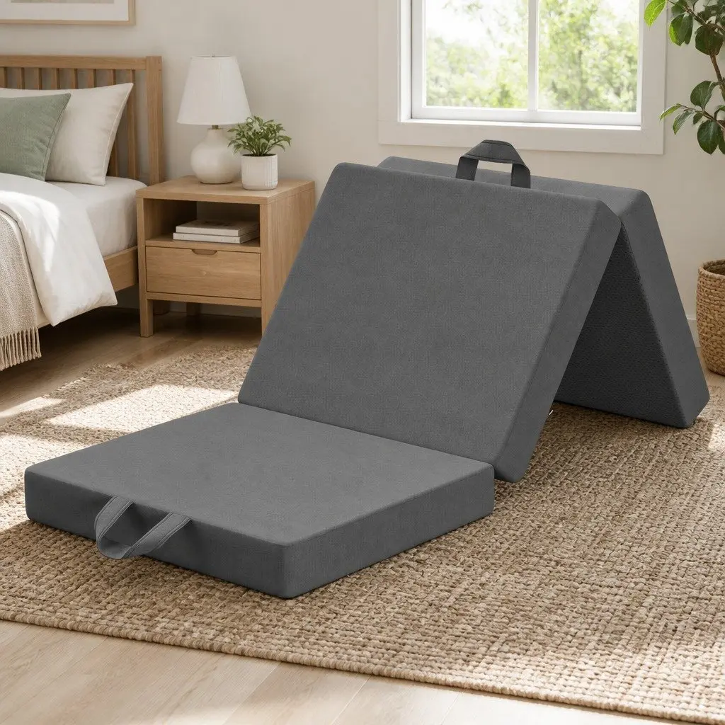 Portable Folding Mattress 180x70cm Trifold Foam